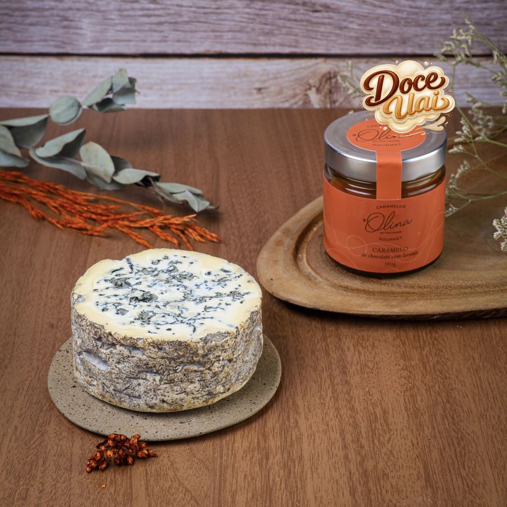 Combo Gorgonzola Cremoso com Caramelo de Chocolate e Laranja