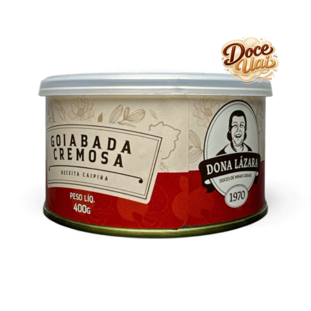 Lata goiabada cremosa - Dona Lázara