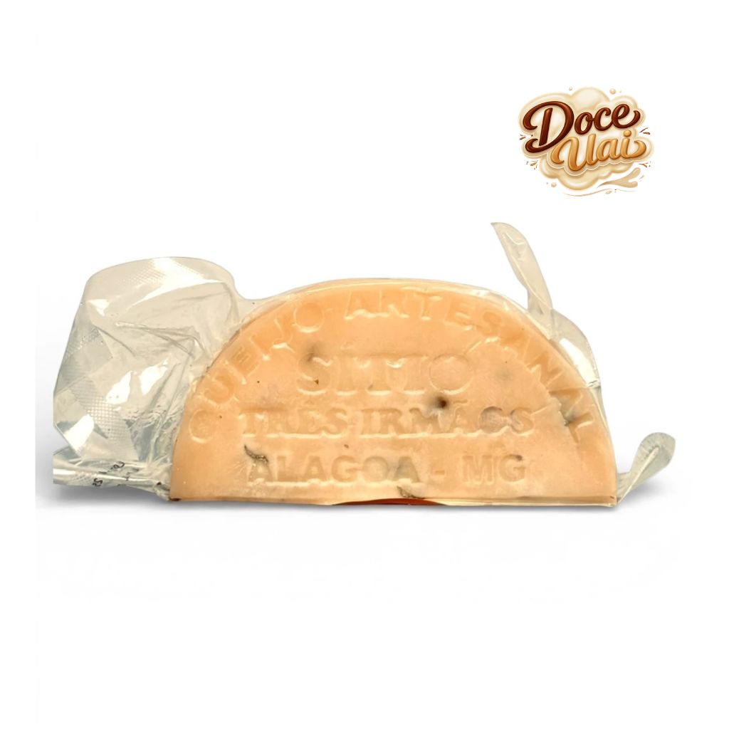 Queijo artesanal temperado manjericão - 3 Irmãos - 500g - Imagem 3