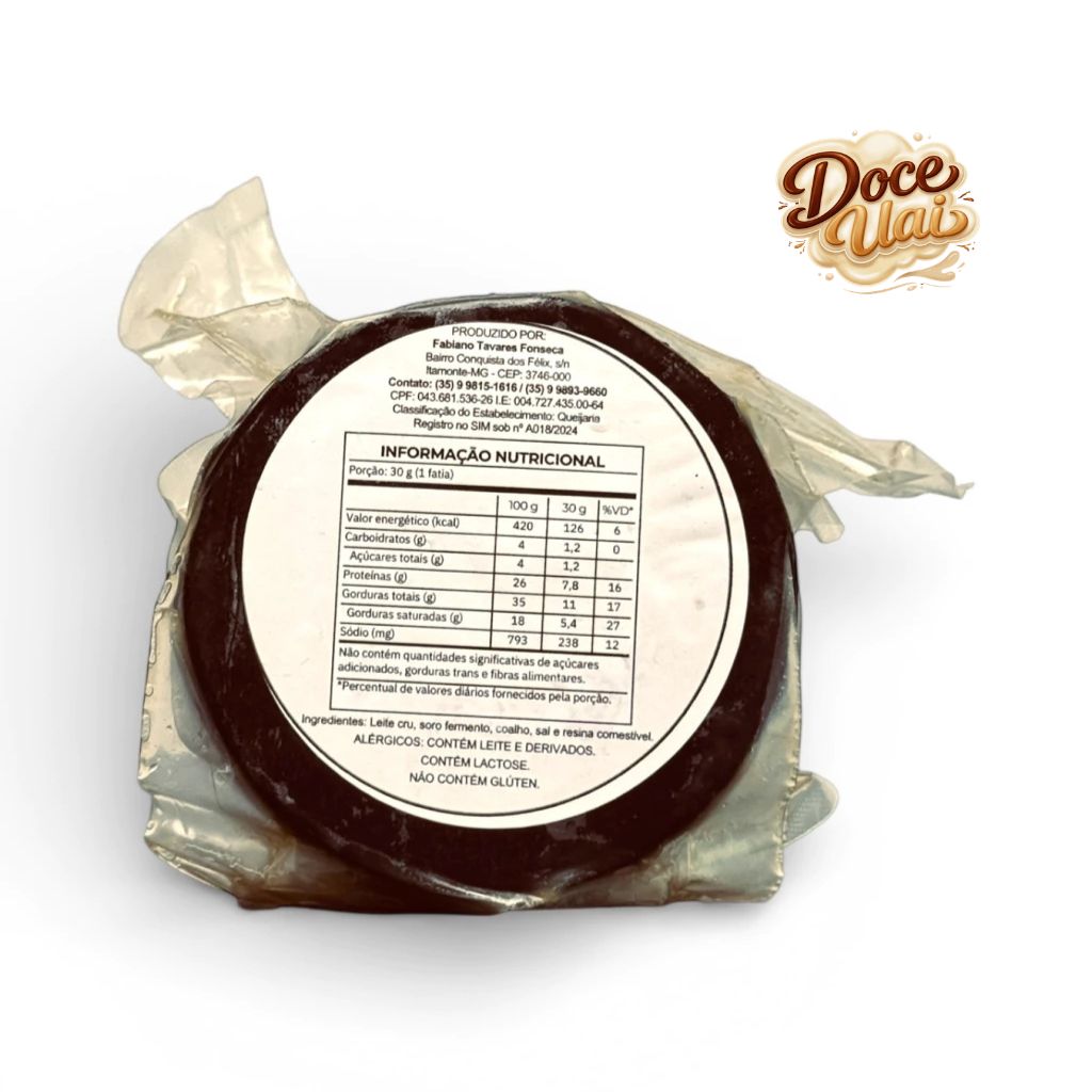 Queijo Capoeira Grande – Capa Preta