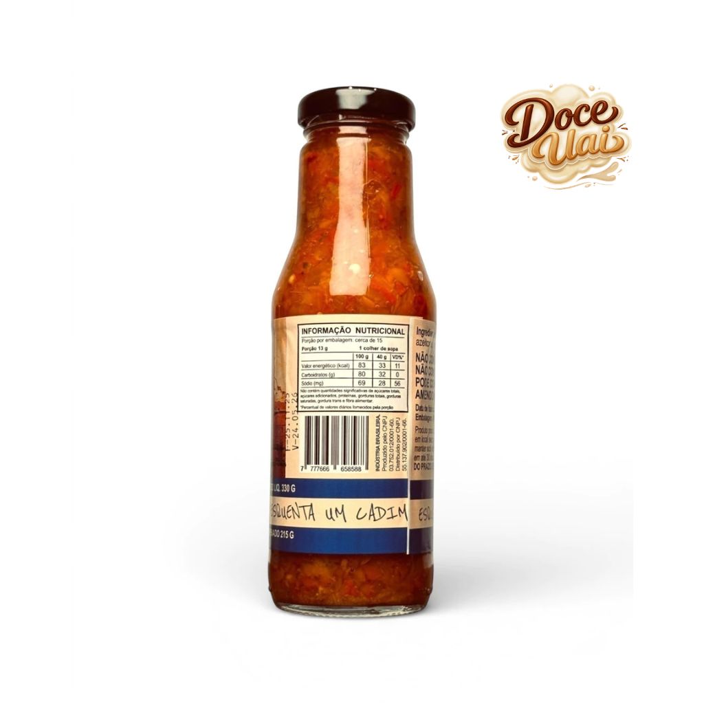 Vinagrete de Pimenta - Dona Lázara